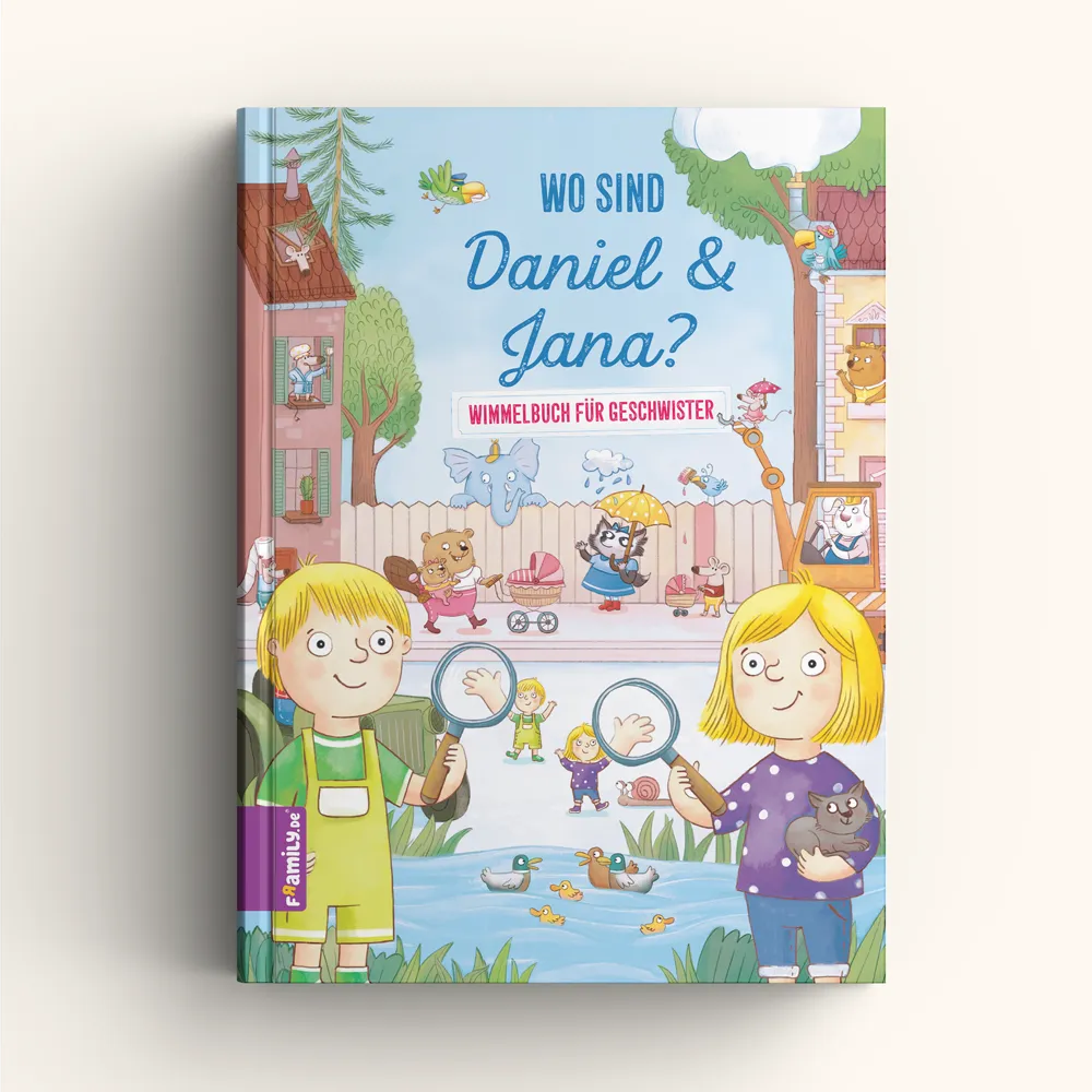 Wimmelbuch für Geschwister