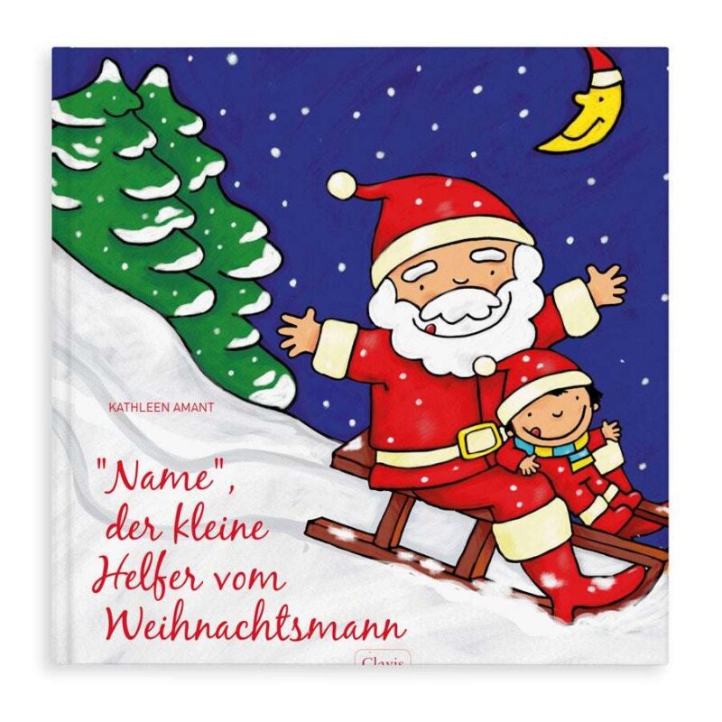 Weihnachtsbuch mit Name & Foto