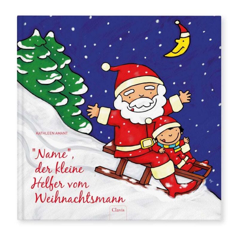 Buch mit Namen - Weihnachtsbuch