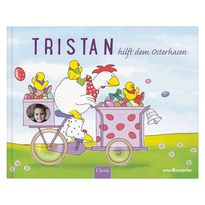 Personalisiertes Buch - Dem Osterhasen helfen - Hardcover