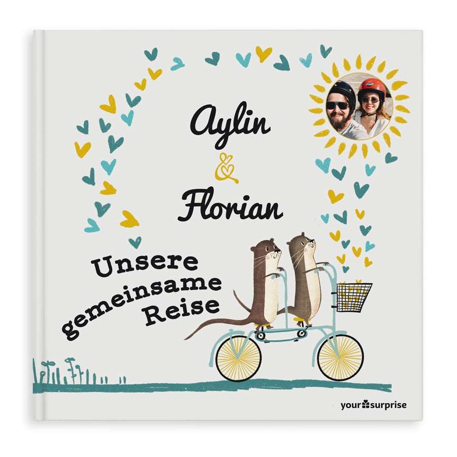 Personalisiertes Buch - Unsere gemeinsame Reise - Hardcover