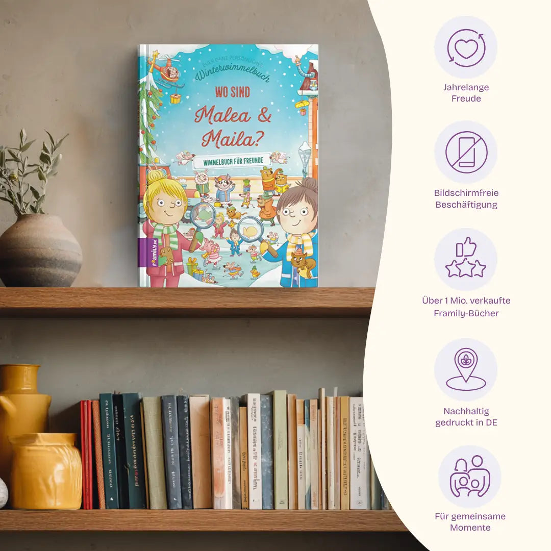 Winterwimmelbuch für Geschwister – Bild 3